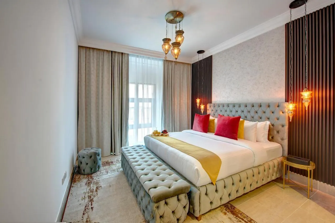 아파트 Durrani Homes - Souk Al Bahar Living Besides Burj Khalifa & Fountain 두바이